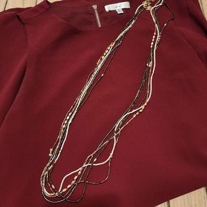 Maroon Tank Dress